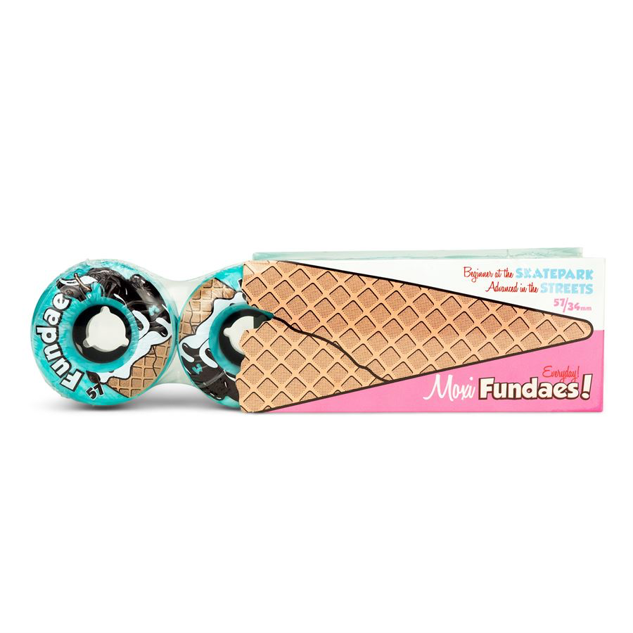 MOXI FUNDAE WHEELS - 57mm/92A - 4 PACK