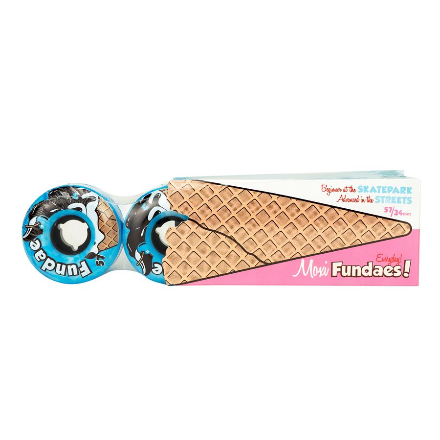 MOXI FUNDAE WHEELS - 57mm/92A - 4 PACK