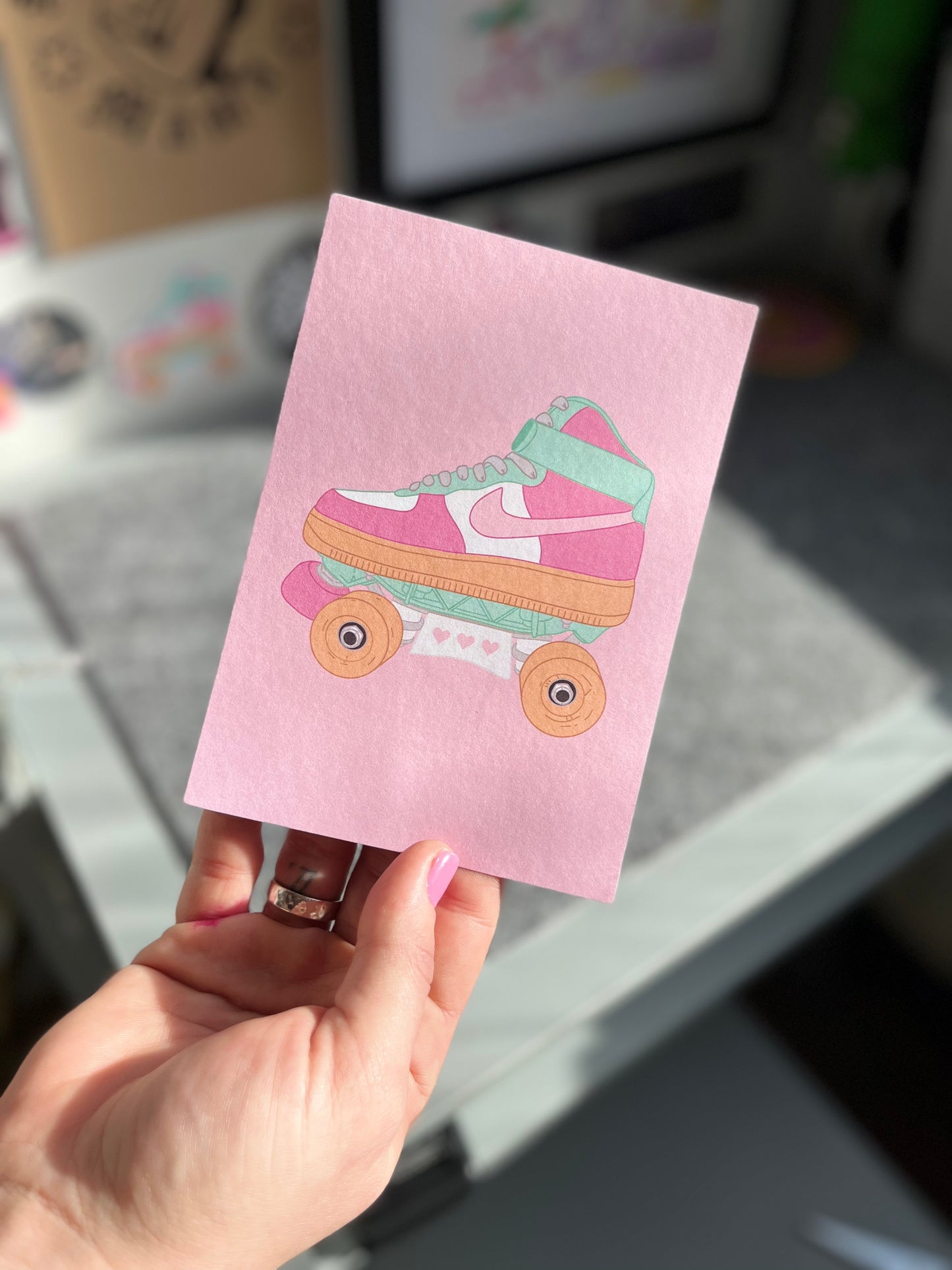 Set of Three Custom Skate Art Prints