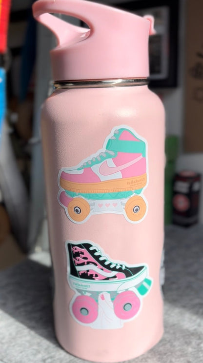 Nike Roller Skate Inspired Sticker