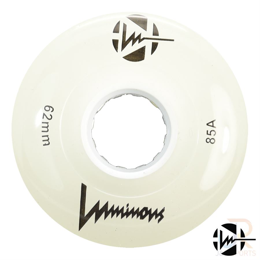 LUMINOUS LED WHEELS - 62mm/85a - 4 PACK - LOADS OF COLOURS!