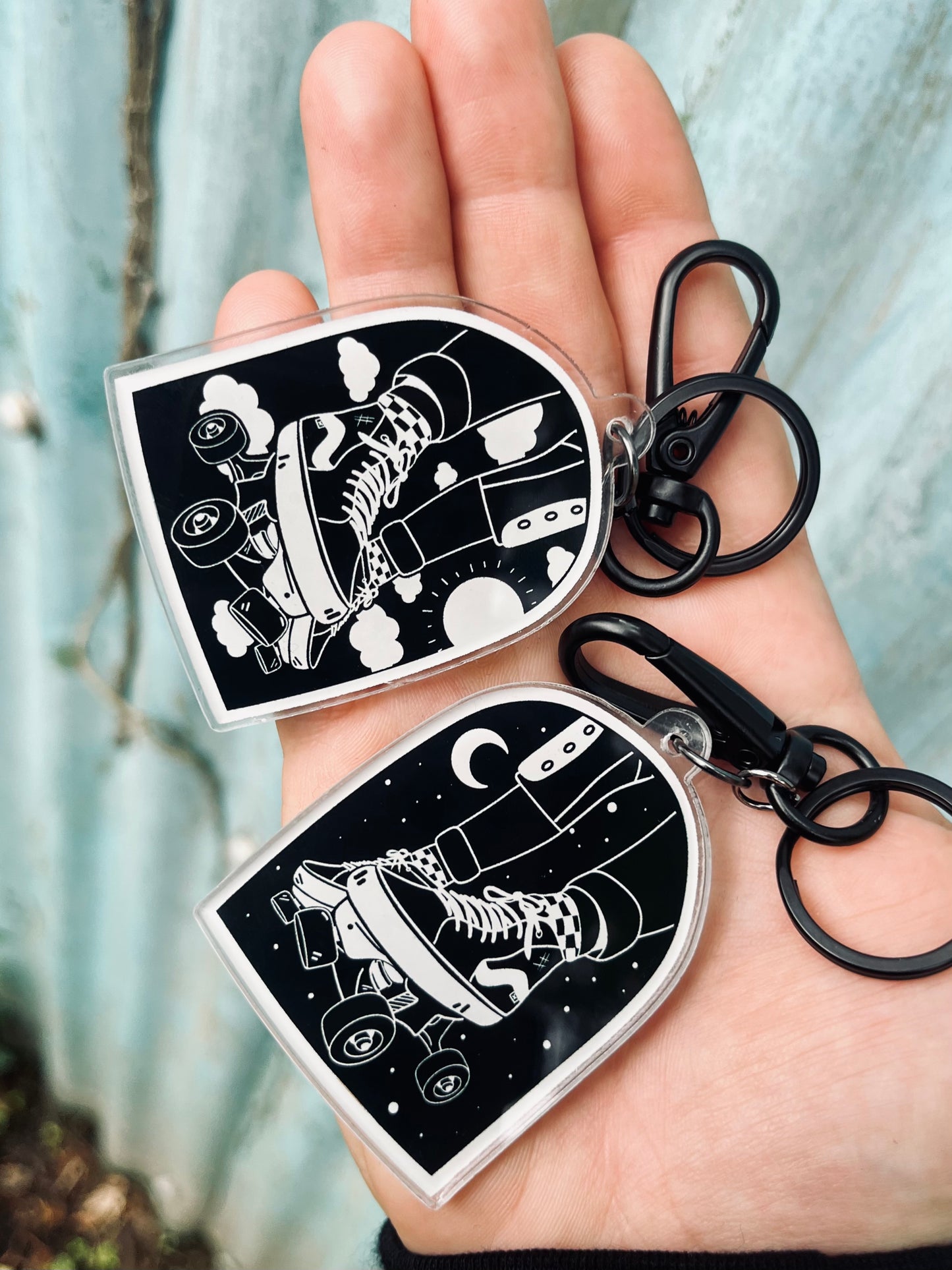 ROLLABOOTS ‘AT DAWN AND DUSK’ KEYRING