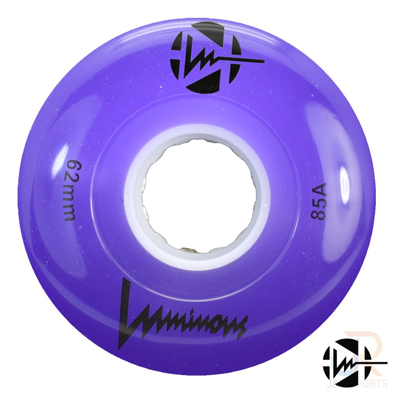LUMINOUS LED WHEELS - 62mm/85a - 4 PACK - LOADS OF COLOURS!