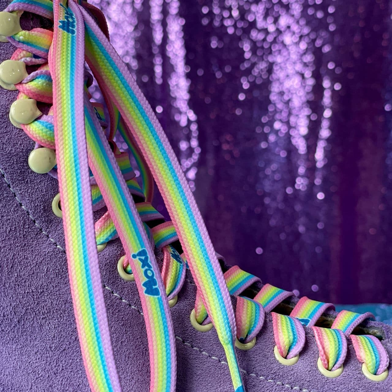 MOXI x DERBY LACES - RAINBOW