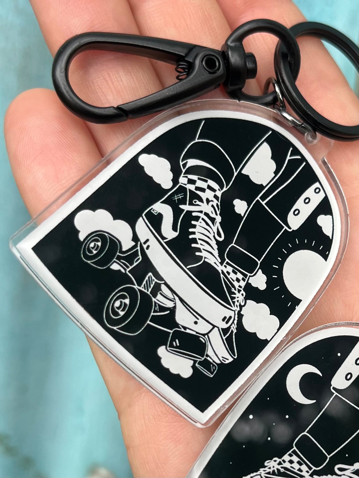 ROLLABOOTS ‘AT DAWN AND DUSK’ KEYRING