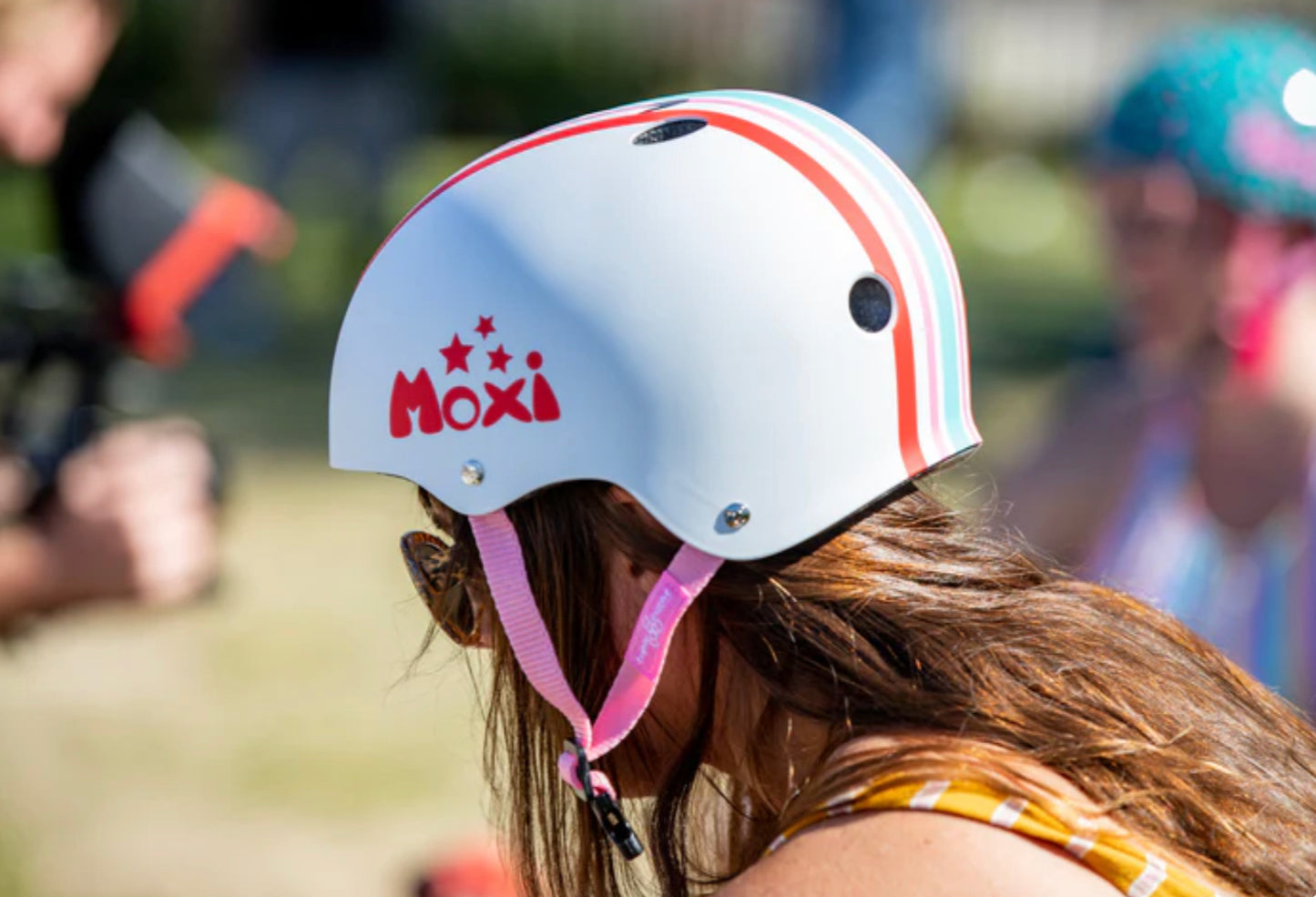 TRIPLE 8 x MOXI Sweatsaver Helmet V2 - STRIPEY
