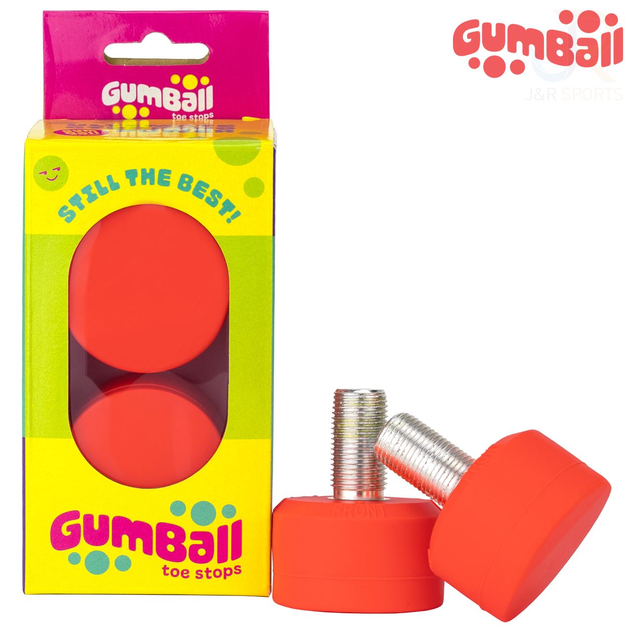 GUMBALL TOE STOPS (various colours)