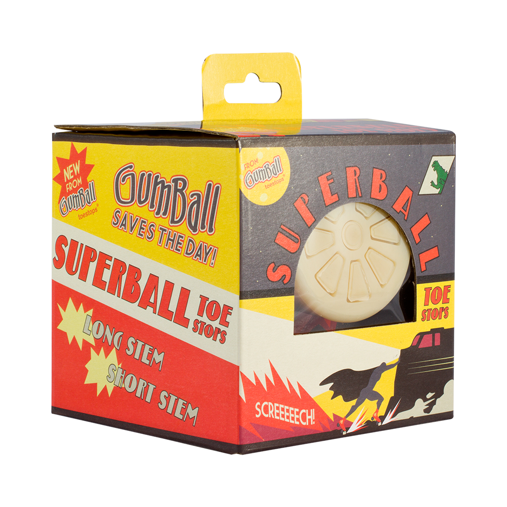 GUMBALL SUPERBALL TOE STOPS