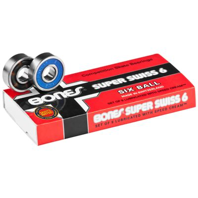 Bones Super Swiss 6 Bearings 8mm