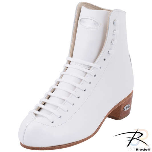 Riedell 220 Retro High Top Skate Boots - White