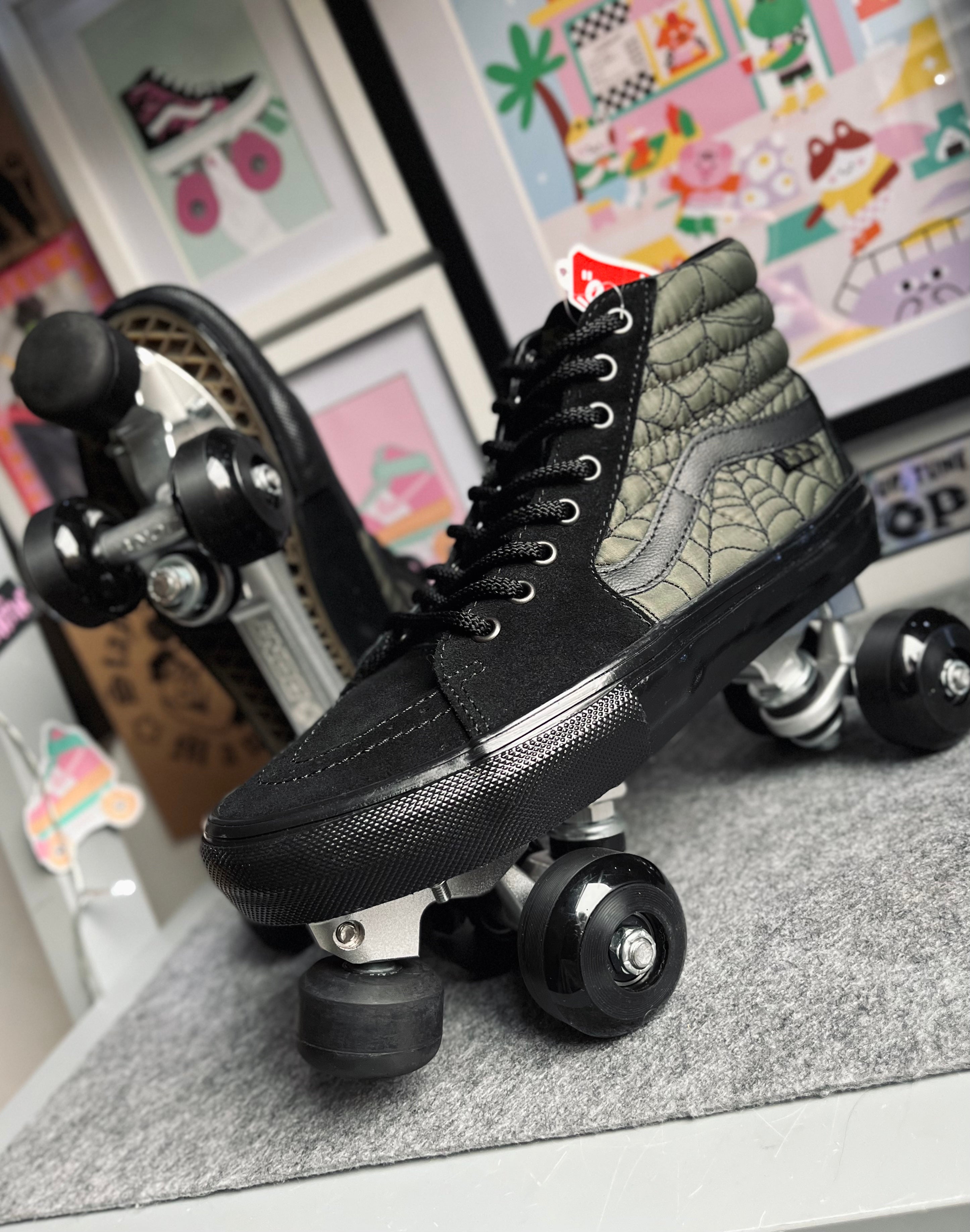 Custom vans outlet skate