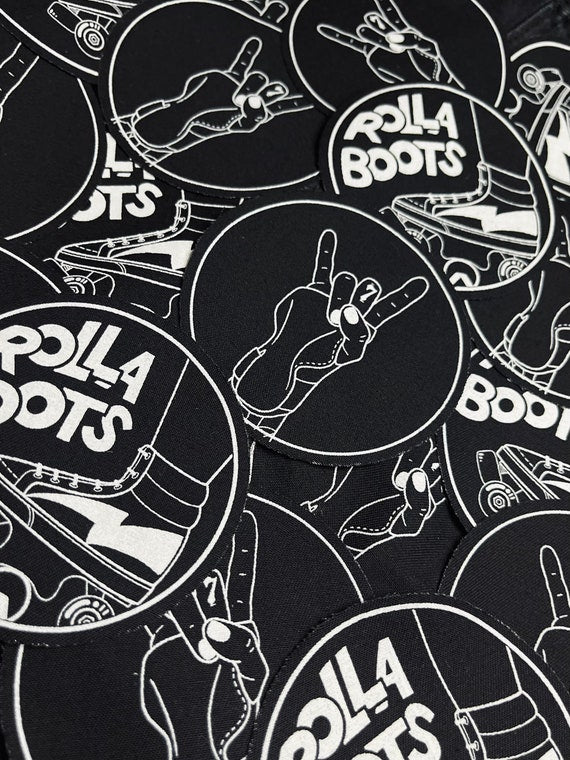 Rollaboots Screen Printed Patches
