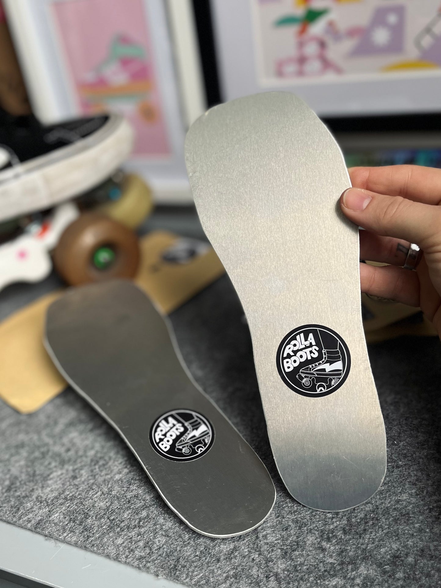 Aluminium Insoles for Custom Roller Skates