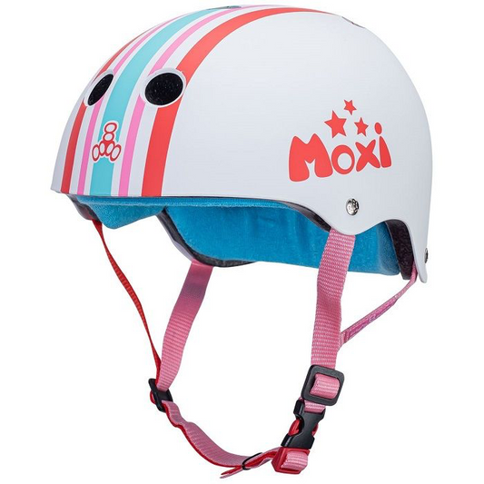 TRIPLE 8 x MOXI Sweatsaver Helmet V2 - STRIPEY